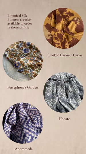 Botanical Ahimsa Silk Hair Bonnet