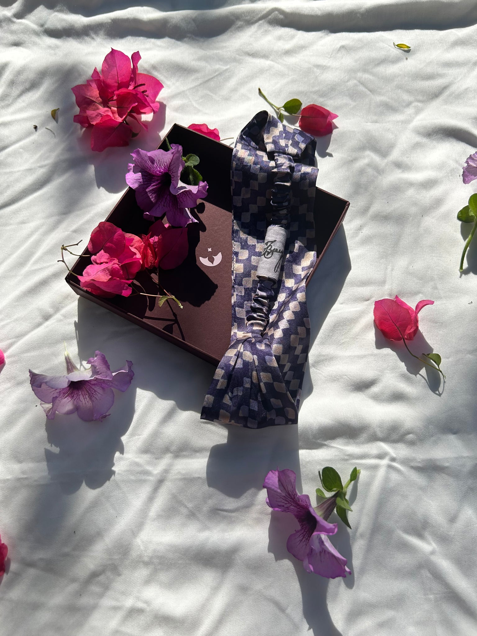 Organic Silk Hair Band: Andromeda