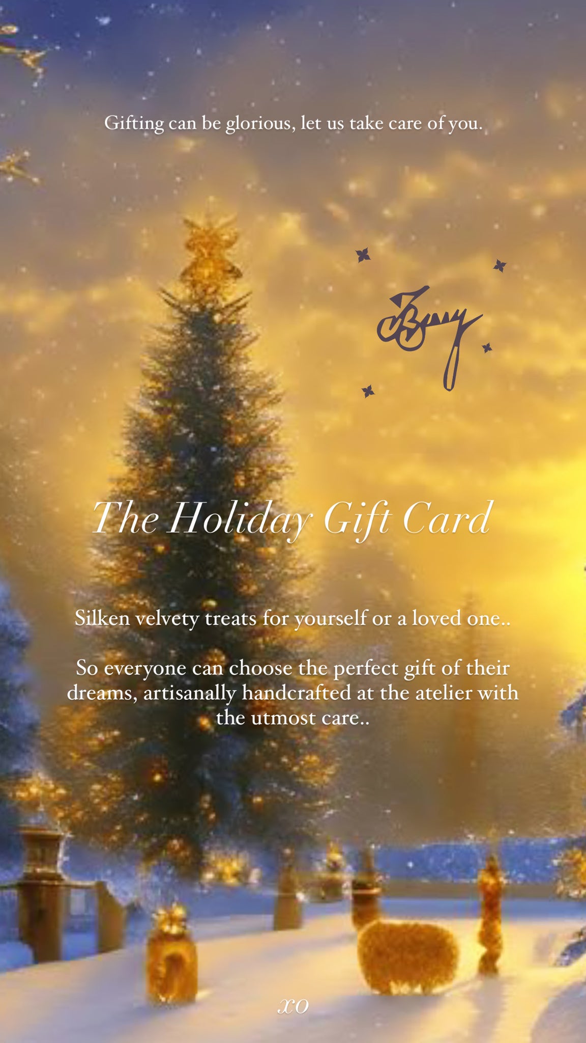 The Holiday Gift Card