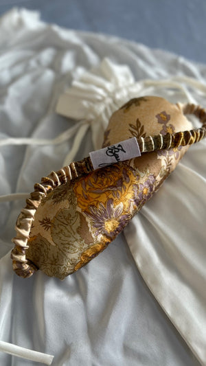 Honeyed Summer Silk Sleep Eye Pillow (one of a kind)