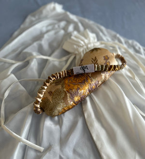 Honeyed Summer Silk Sleep Eye Pillow (one of a kind)