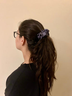 Organic Peace Silk Scrunchies- 003 Large